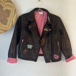 Disney Black and Pink Kids Jacket